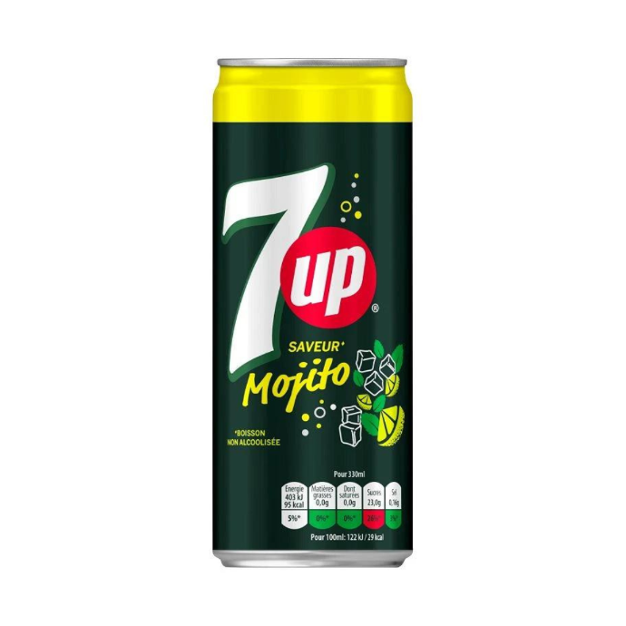 7UP MOJITO FR 33CL X24