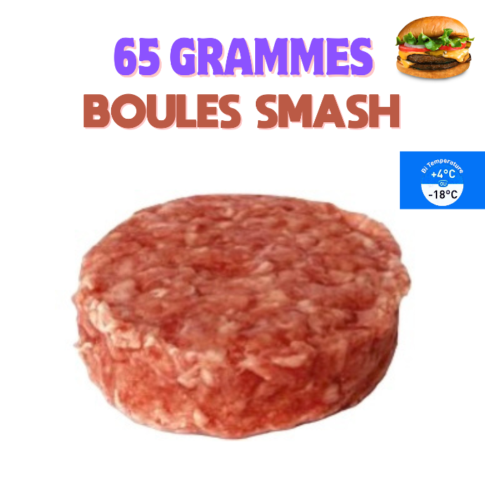 BOULES SMASH 65G BY BULLAYS X 3.90KG AMANA