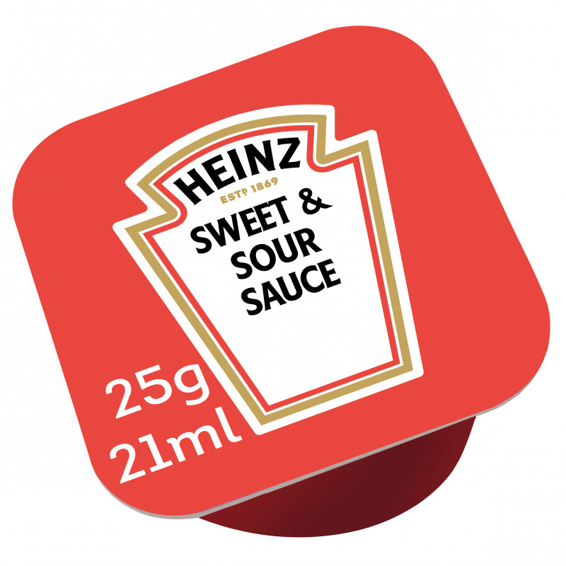 COUPELLE HEINZ SWEET & SOUR 100PCS