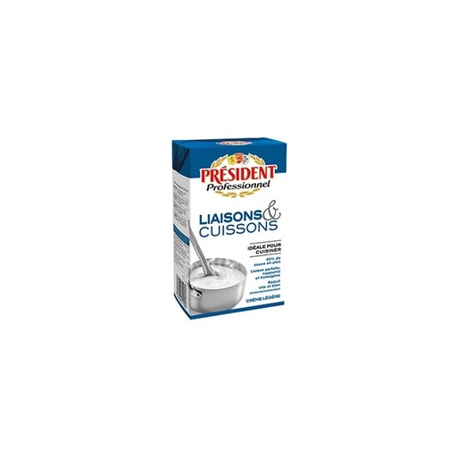 CREME LIQUIDE PRESIDENT PACK DE 1LX6