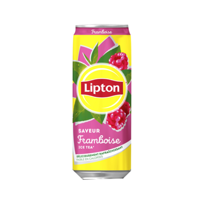 LIPTON FRAMBOISE ICE TEA  FR 33CL X24
