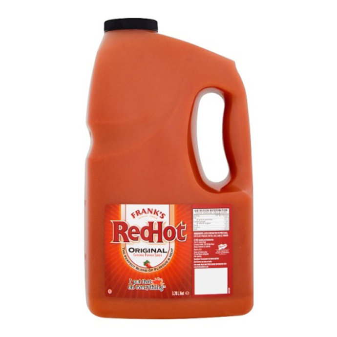 SAUCE RED HOT 3.78L