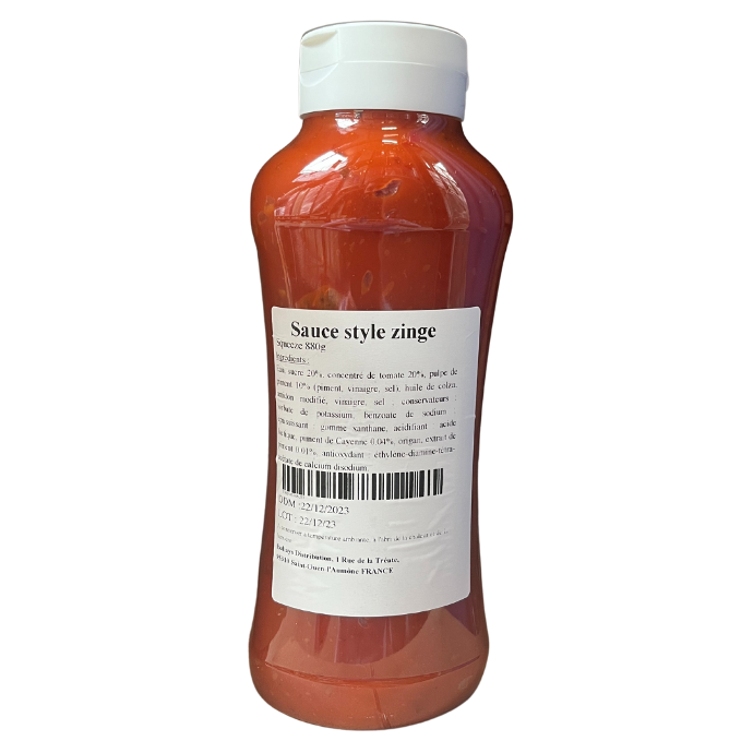 SAUCE ZINGE 880G BY BULLAYS