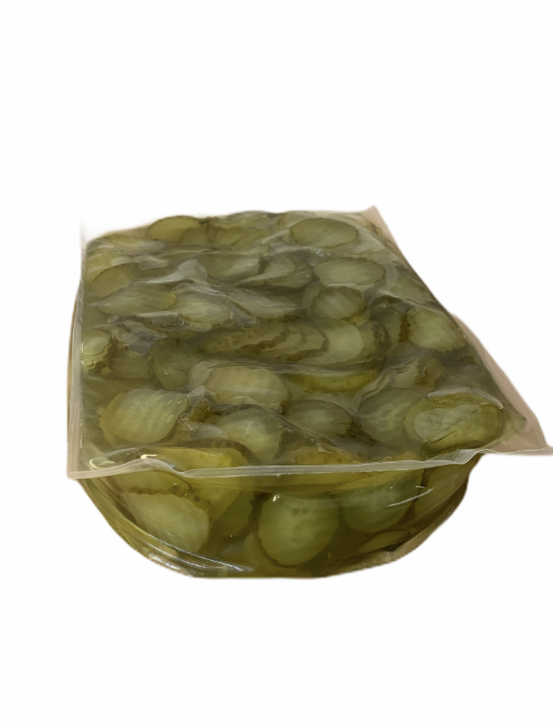 SLICED PICKLES AMERICAN DELI X 1.5 KG NET