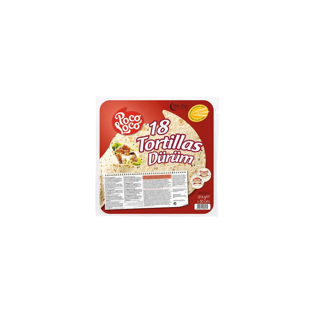 TORTILLAS POCO LOCO 100G 108PCS