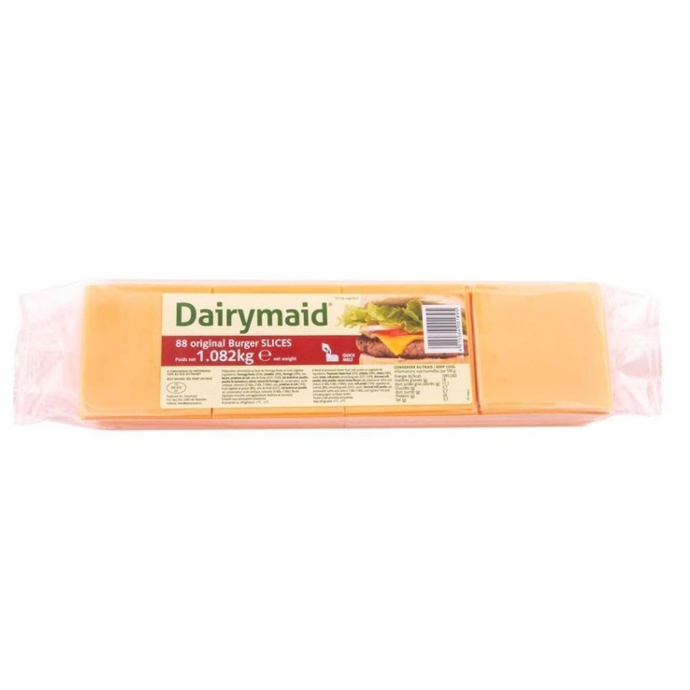 TRANCHE DE CHEDDAR DAIRYMAID 1.082KG X 88