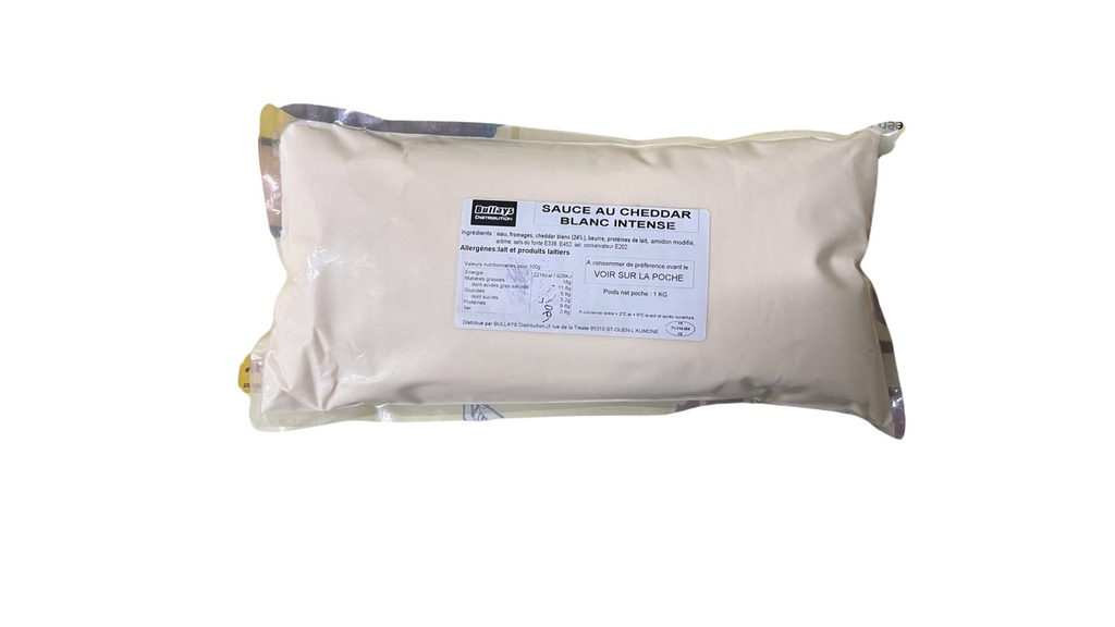 SAUCE CHEDDAR BLANC BULLAYS 1KG