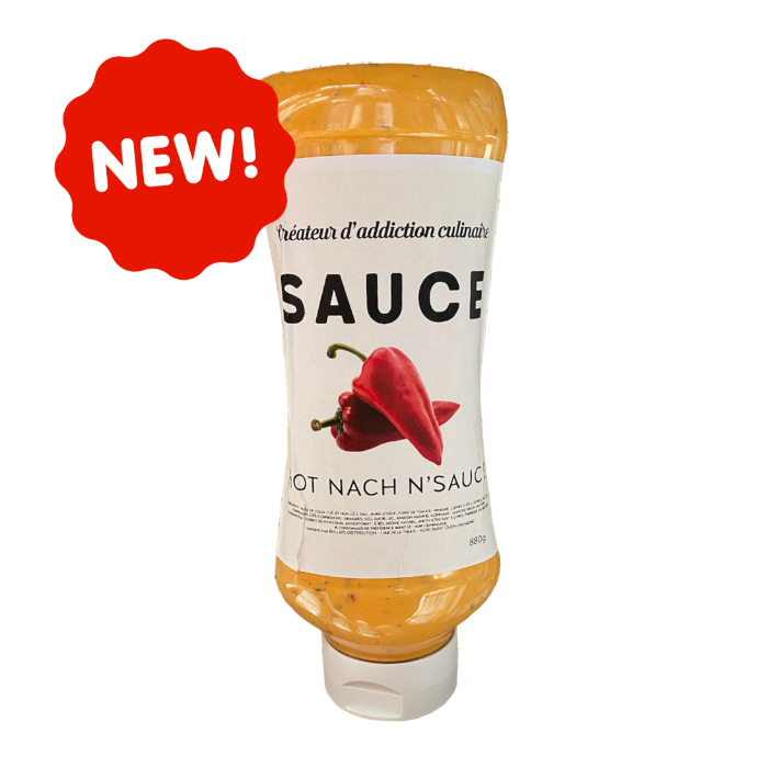 SAUCE HOT NACH'N'SAUCE 870G