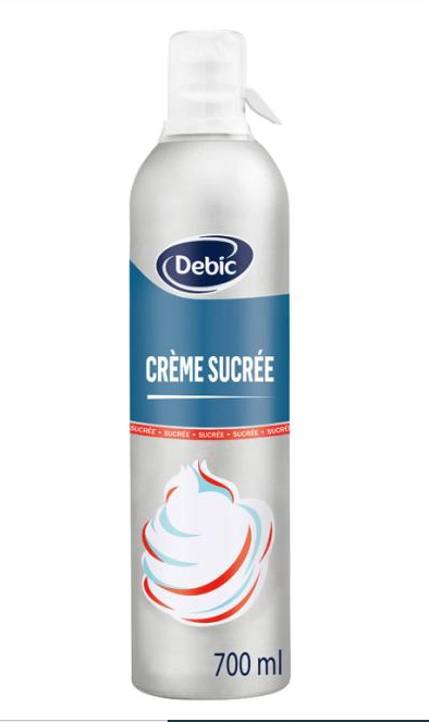 DEBIC CREME SUCREE UHT 32% MG 700 ML