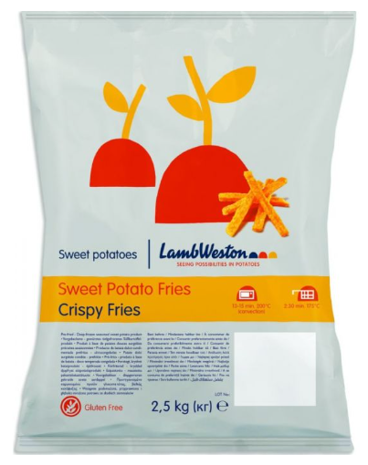 LW PATATE DOUCE 4X2,5KG