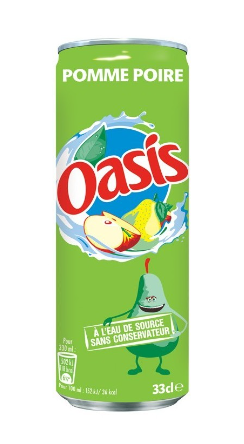 OASIS POMME POIRE 33 CL X 24