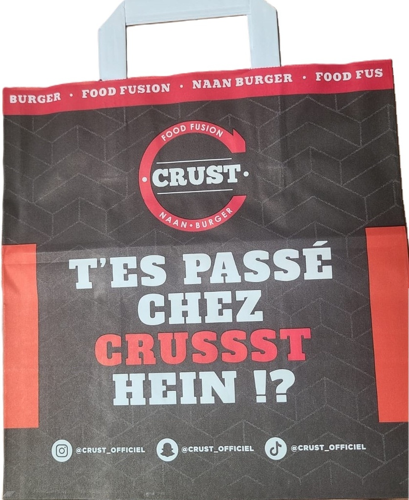 SAC KRAFT CRUST 200 PCS