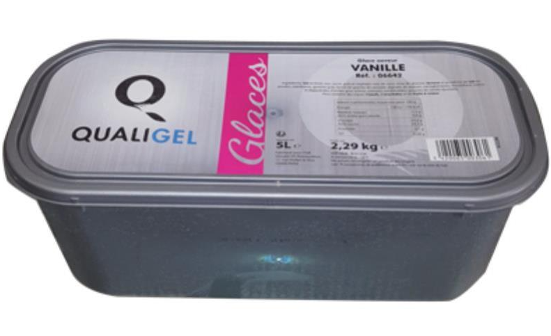 QUALIGEL GLACE VANILLE 5L