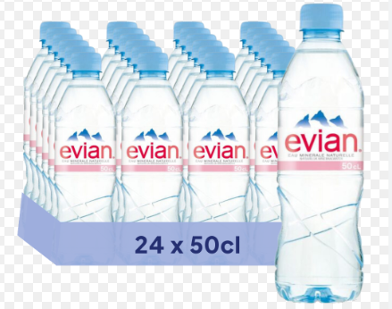 EAU EVIAN 50 CL X 24