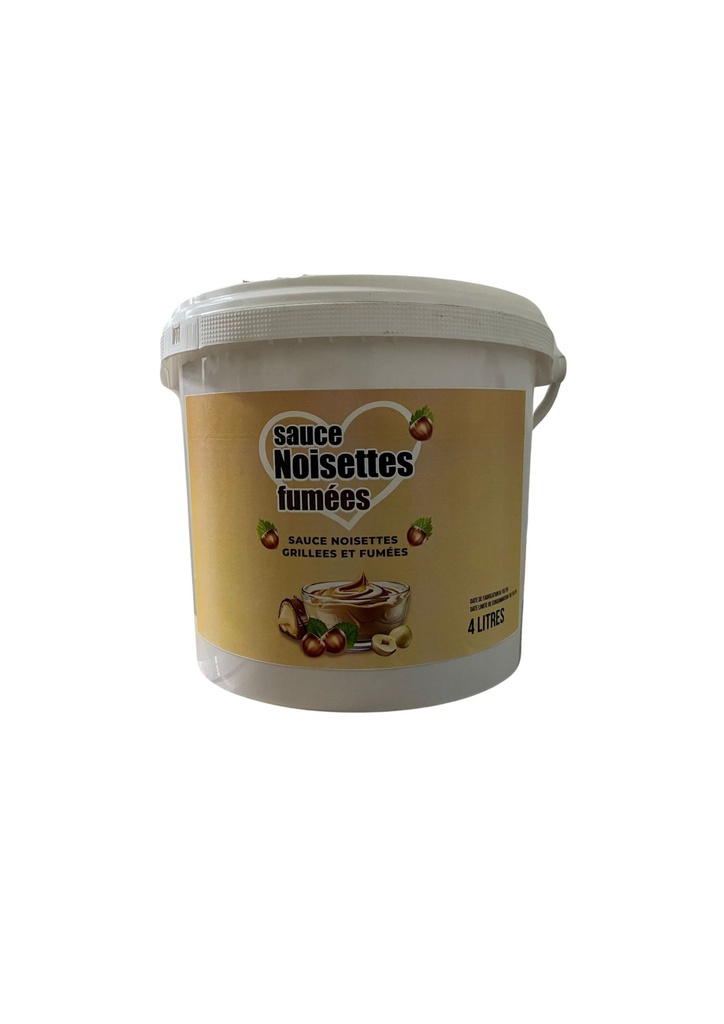 SAUCE AUX NOISETTES FUMÉE 4L