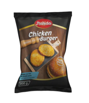 CHICKEN BURGER MAHIDA 800GR