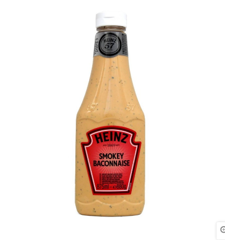 HEINZ SMOKEY BACONNAISE 875ML