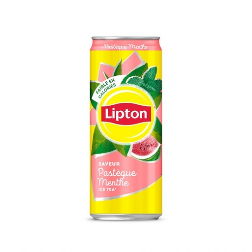 [ICEAGRU] LIPTON PASTEQUE MENTHE ICE TEA FR 33CL X24