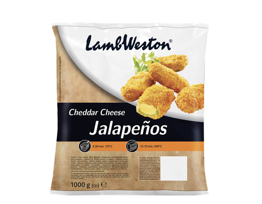 [CHJALKG] LW CHEDDAR JALAPENOS 1KG