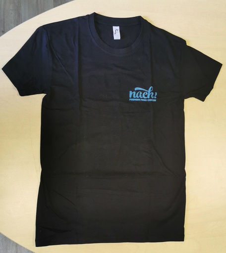 [TEENACHLXS] TEE-SHIRT NOIR MANCHES COURTE NACHITOS TAILLE XS