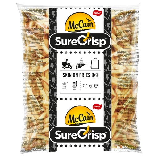 [SUSPMC] MC CAIN SURECRISP 9/9 SKIN ON MIF 4X2,5 KG