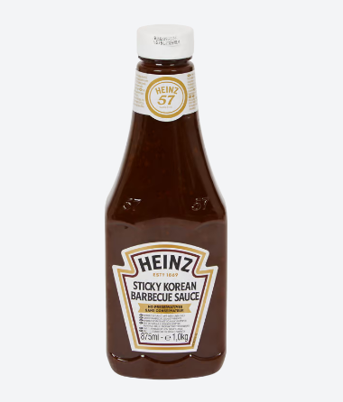 [HESTKO] SAUCE BARBECUE STICKY KOREAN HEINZ 850 ML